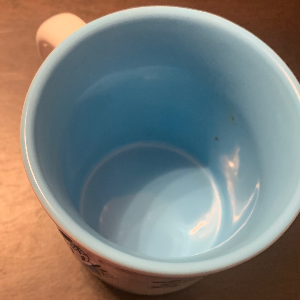 Disney Cruise Line Mug with Minnie Mouse - Blue and White - Picture 2 of 7